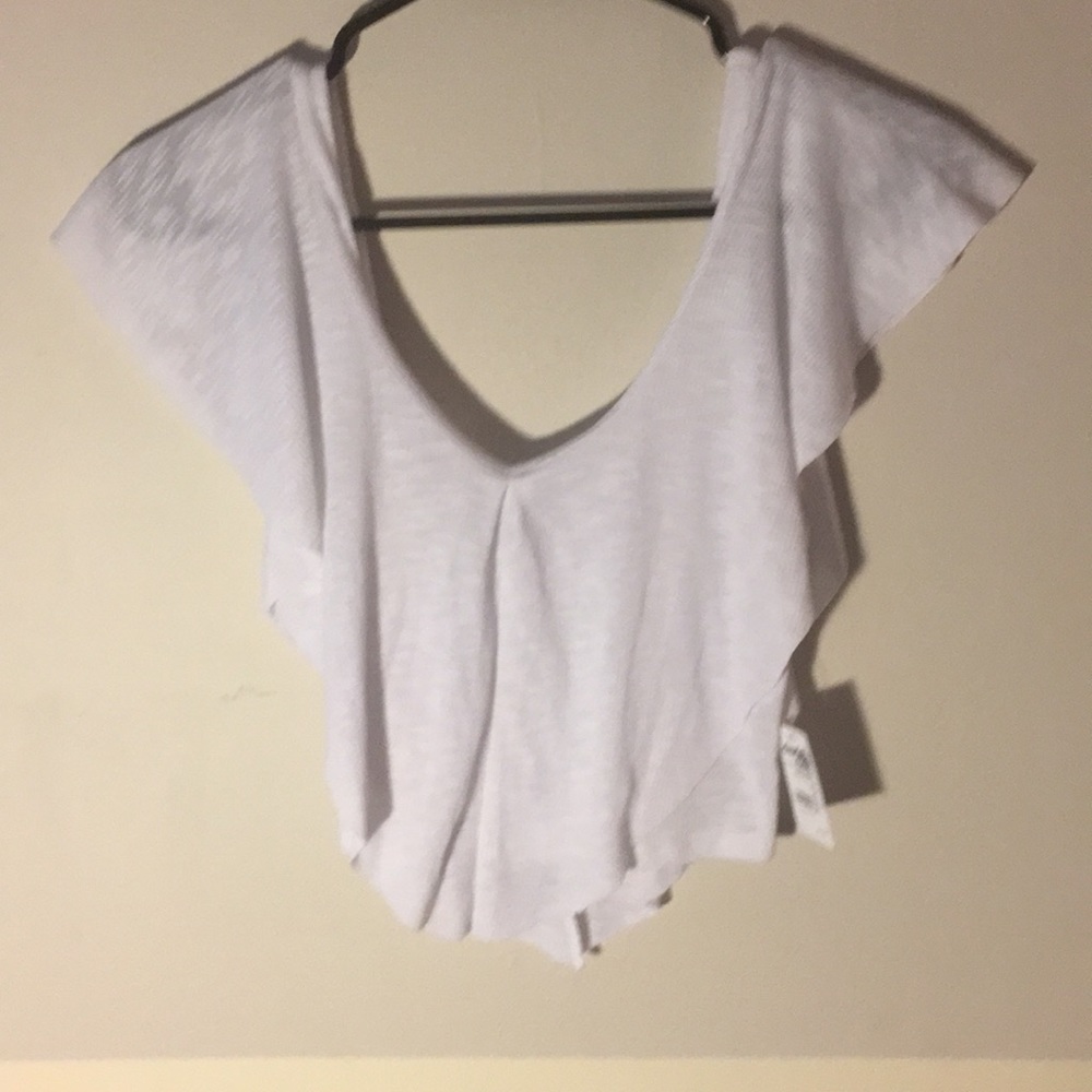 White Crop Top